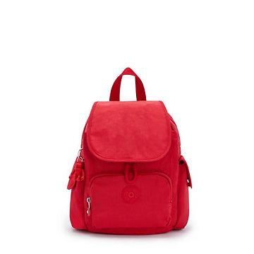 Kipling City Pack Mini Rygsække Rød | DK 1487LI